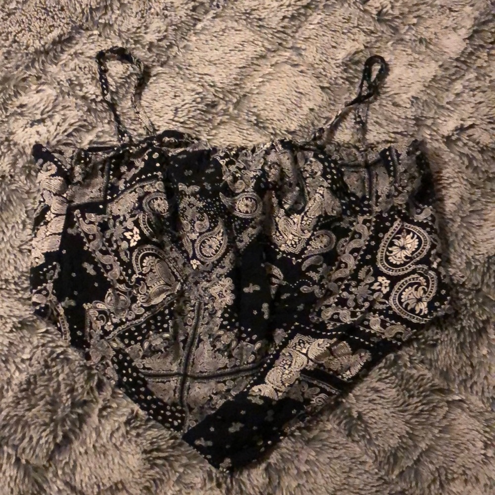XS small bandana top